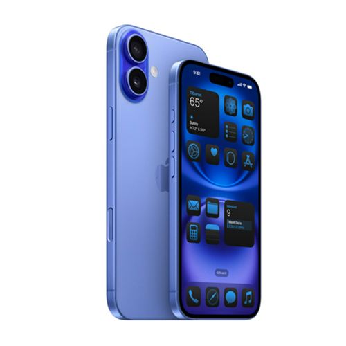 iPhone 16, 128 Go, finition noir